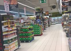 Remplacement éclairage Led  Intermarché Annoeullin